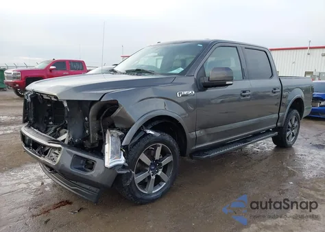 2017 Ford F-150 Lariat из США, поврежденный, VIN 1FTEW1EF8HKE36697